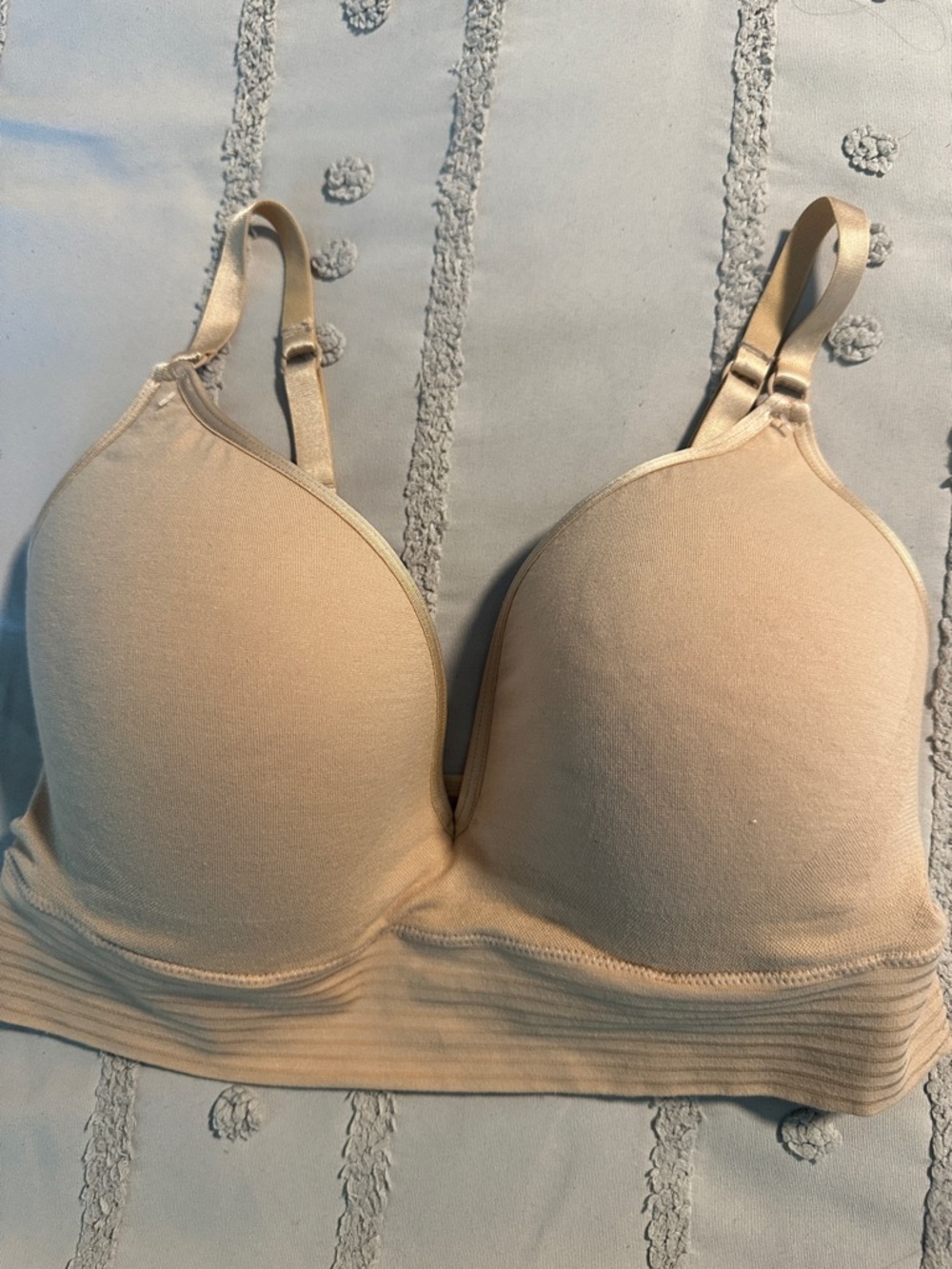 Jockey Everyday Nude Molding Bra with Light Support Sz XL